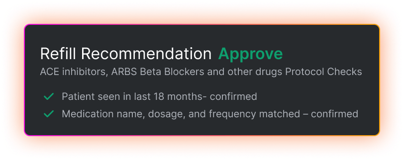 Automated Rx refills preview